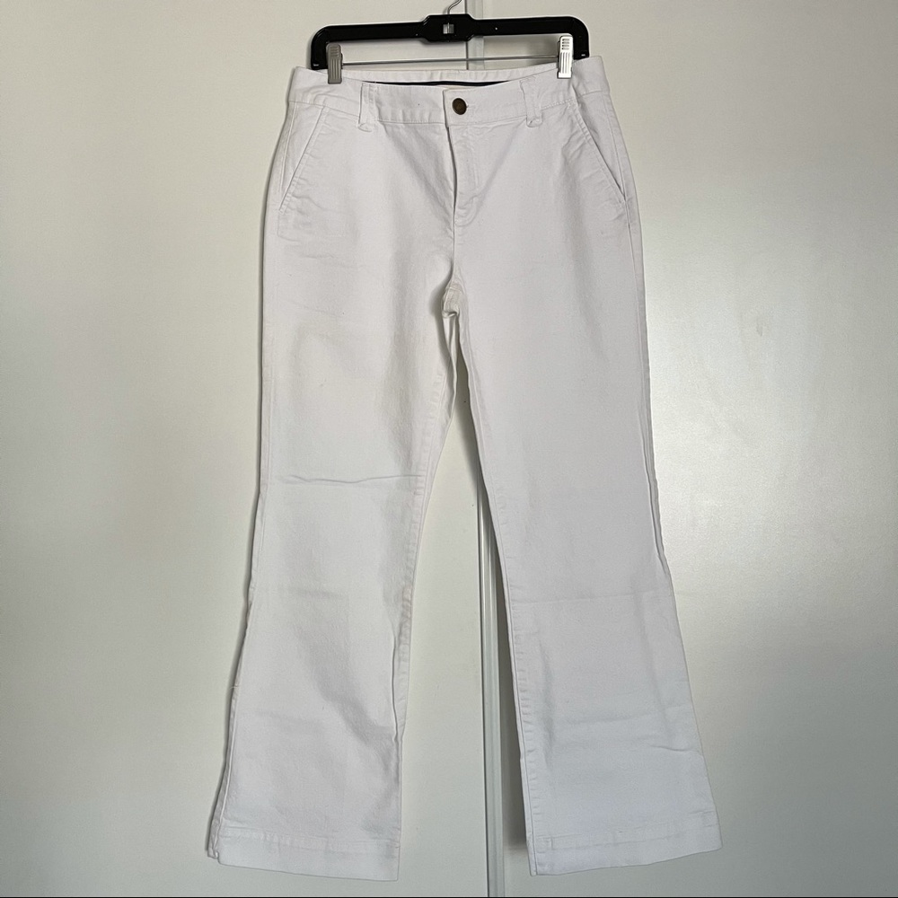 Lands' End Bootcut Cotton Wide Legs Jeans Size 10.